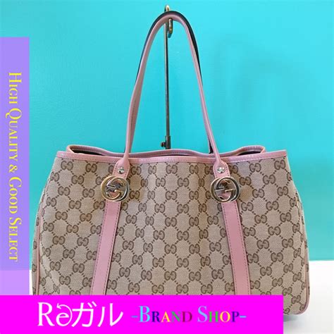 gucci ピンク バッグ